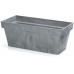 PROSPERPLAST CUBE CASE BETON EFFECT virágláda, 392 x 182 x 160 mm, marengo DCUC400E-425U