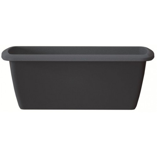 PROSPERPLAST RESPANA BOX virágcserép, 49 x 18,4 x 14,5 cm, antracit ISE500-S433
