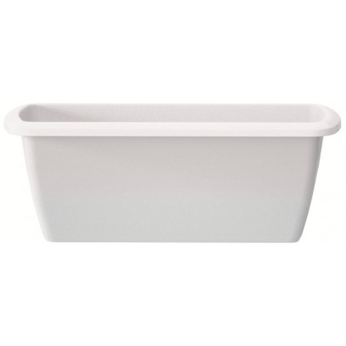 PROSPERPLAST RESPANA BOX virágcserép, 49 x 18,4 x 14,5 cm, fehér ISE500-S449 PROSPERPLAST RESPANA BOX virágcserép, 49 x 18,4 x 14,5 cm, fehér ISE500-S449