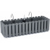 PROSPERPLAST BOARDEE FENCYCASE W virágláda, 58 x 18 x 16,2 cm, szürke DDEF600W-405U