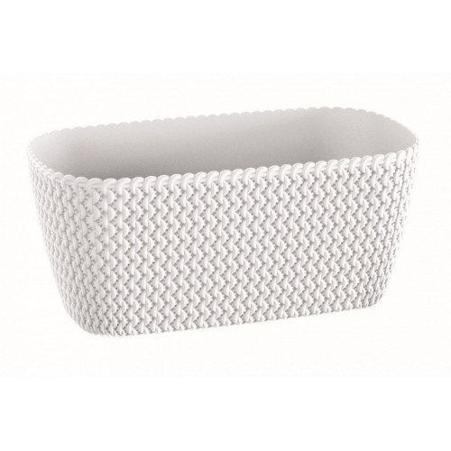 Prosperplast SPLOFY Case virágcserép, 7,4 l, fehér DSPC400-S449 Prosperplast SPLOFY Case virágcserép, 7,4 l, fehér DSPC400-S449