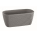 Prosperplast SPLOFY Case virágcserép, 7,4 l, szürke DSPC400-405U