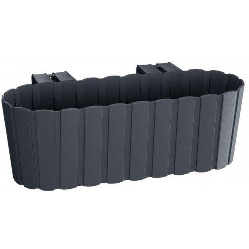 PROSPERPLAST BOARDEE HOOK virágláda, 38,3 x 21,2 x 13 cm, antracit DDECZ400-S433 PROSPERPLAST BOARDEE HOOK virágláda, 38,3 x 21,2 x 13 cm, antracit DDECZ400-S433