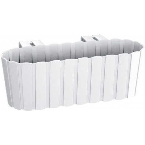PROSPERPLAST BOARDEE HOOK virágláda, 38,3 x 21,2 x 13 cm, fehér DDECZ400-S449