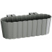 PROSPERPLAST BOARDEE HOOK virágláda, 38,3 x 21,2 x 13 cm, szürke DDECZ400-405U