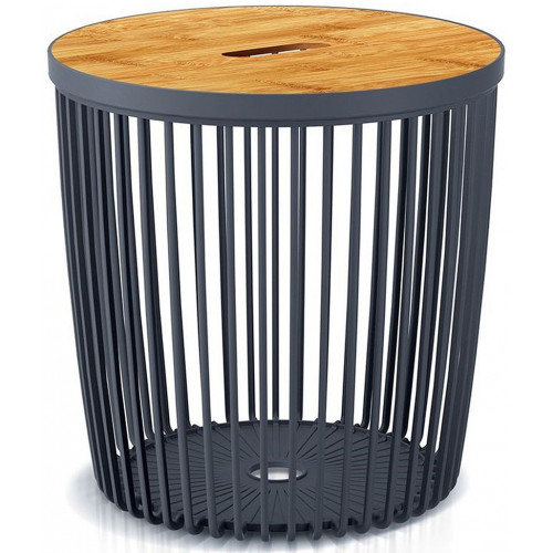 Prosperplast CLUBO kosár 33,5cm, antracit ICLU25T