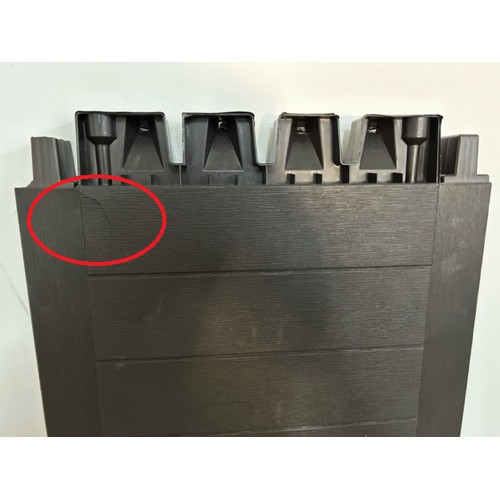 KETER UNITY XL műanyag kerti grill asztal, barna 230409 (17202662)