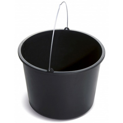 KISTENBERG BUCKET vödör építkezéshez, 5L, fekete KBU05