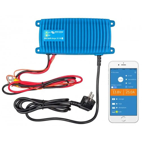Victron Energy Blue Smart Töltő IP67 24V/12A, vízálló BPC241247006 Victron Energy Blue Smart Töltő IP67 24V/12A, vízálló BPC241247006
