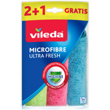 VILEDA Ultra Fresh mikroszálas törlőkendő, 3 db 162660