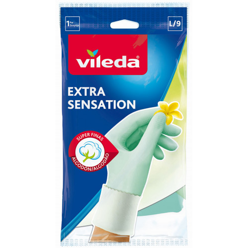 VILEDA Gumikesztyű Extra Sensation "L" 145753