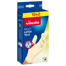 VILEDA Multi Latex 10+2 eldobható kesztyű "S/M"