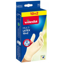 VILEDA Multi Latex 10+2 eldobható kesztyű "M/L"