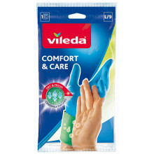 VILEDA Comfort & Care gumikesztyű, L 105387