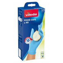 VILEDA Food Safe Kesztyű S/M 40 db 171013