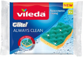 VILEDA Glitzi Always Clean Súrolószivacs, 2 db 168528