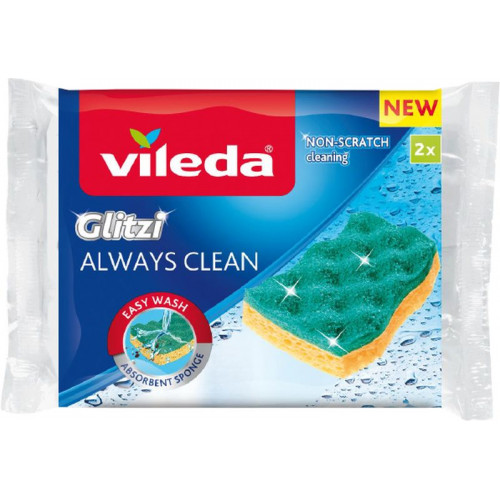VILEDA Glitzi Always Clean Súrolószivacs, 2 db 168528
