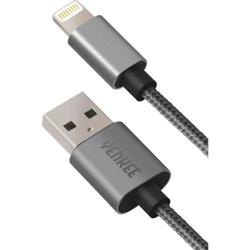 YENKEE YCU 601 GY Lightning szinkronizáló és töltő kábel 45011250