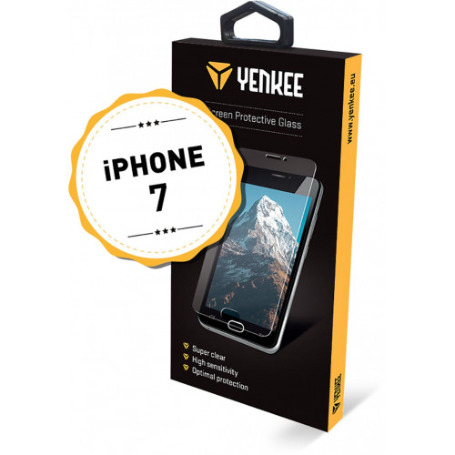 YENKEE YPG NO08 kijelzővédő üveg iPhone 7 30015510 YENKEE YPG NO08 kijelzővédő üveg iPhone 7 30015510