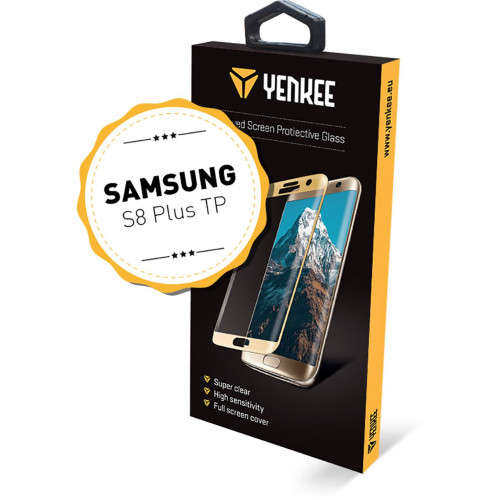 YENKEE YPG 3D04 3D lekerekített kijelzővédő üveg - Samsung S8 TP Plus 30015578