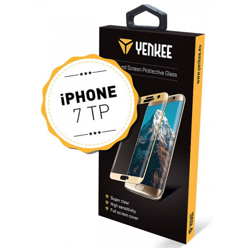 YENKEE YPG 3D07 3D lekerekített kijelzővédő üveg - iPhone 7 TP 30015581 YENKEE YPG 3D07 3D lekerekített kijelzővédő üveg - iPhone 7 TP 30015581