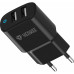YENKEE YAC 2020BK kettős USB töltő, 3,4 A 30017823