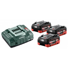 Metabo Akkumulátor és töltő szett LiHD (3x5,5Ah/18V) 685074000