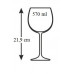 BANQUET Gourmet Crystal Burgundy pohár, 570 ml, 6 db 02B2G003570