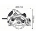 BOSCH GKS 65 GCE PROFESSIONAL Kézi körfűrész, L-BOXX 0601668901