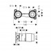 HANSGROHE alaptest falsík alatti mosdócsaptelephez 13622180