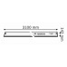 BOSCH FSN 3100 PROFESSIONAL Vezetősín 1600Z00008