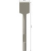 BOSCH PRO HEX 28-4C lapos lapátvéső, 80 × 400 mm 1618661000