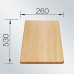 BLANCO bükk vágódeszka, 530 x 260 mm 218313