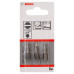 BOSCHCsavarozófej, extra kemény S 0,5x4,0, 25 mm 2607001457