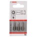 BOSCH Csavarozófej, extra kemény PH 1, 25 mm 2607001508