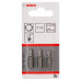 BOSCH Extra kemény Bit T15, 25 mm, 3Db. 2607001607