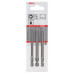 BOSCH 3 részes csavarbitkészlet, Extra Hard PZ1; PZ2; PZ3; 89 mm 2607001761