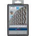 BOSCH 6 részes Robust Line fémfúrószárkészlet, HSS-G, 135°, 1–10 mm 2607010535