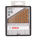 BOSCH 13 részes Robust Line fémfúrószárkészlet, HSS-TiN, 135°, 1,5 - 6,5 mm 2607010539