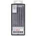 BOSCH 5 részes Robust Line SDS-plus-7X kalapácsfúró-készlet, 2608576200