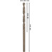BOSCH PRO Stainless Steel HSS-Co csigafúrószár, 3,3 x 36 x 65 mm, 10 db 26085858