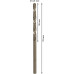 BOSCH PRO Stainless Steel HSS-Co csigafúrószár, 3,5 x 39 x 70 mm, 10 db 2608585879