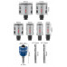 BOSCH PRO Multi Material PC Plus körkivágó készlet, 9 db-os 2608594436