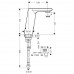 HANSGROHE Metris S elektronikus mosdócsaptelep, króm 31103000