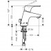 HANSGROHE Focus E2 egykaros mosdócsaptelep, króm 31732000