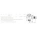 HEIMEIER V-exact II DN 15-3/4" Radiátorszelep, sarok, külső menet 3719-02.000