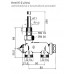 HEIMEIER E-Z Radiátorszelep, egyenes, egycsöves rendszer DN 15 (1/2") 3876-02.000