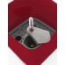 G21 Cube önöntöző kaspó, piros, 22cm 6392411