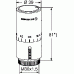 HEIMEIER HALO Termosztátfej beépített érzékelővel, 6 - 28°C, M30x1,5, fehér 7500-00.500