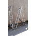 FIELDMANN FZZ 4008 2 ÁGÚ TELESZKÓPOS ALUMINIUM LÉTRA 10 FOKOS 50003366
